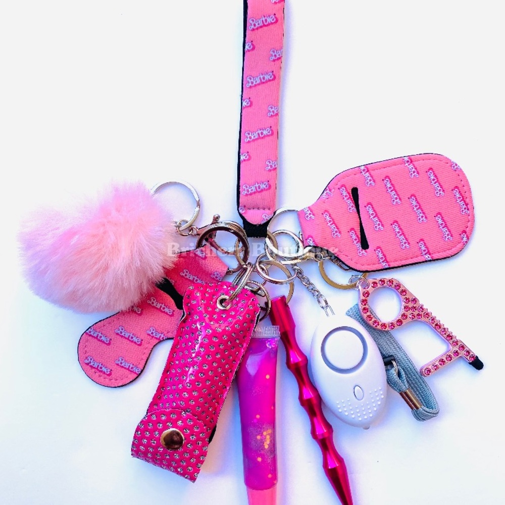 Barbie Inspired Self Defense Keychain 💕